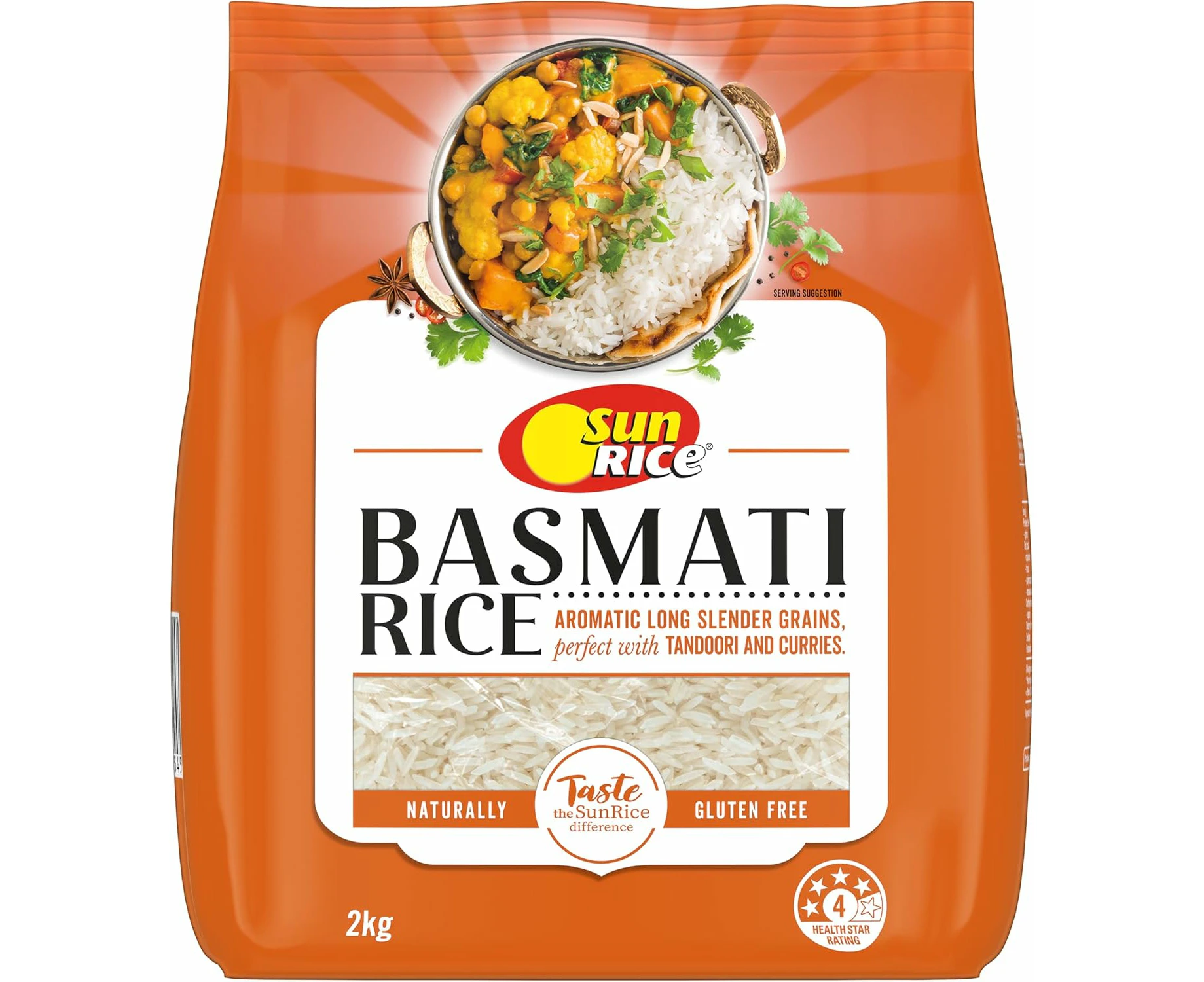 SunRice Basmati Rice 2kg