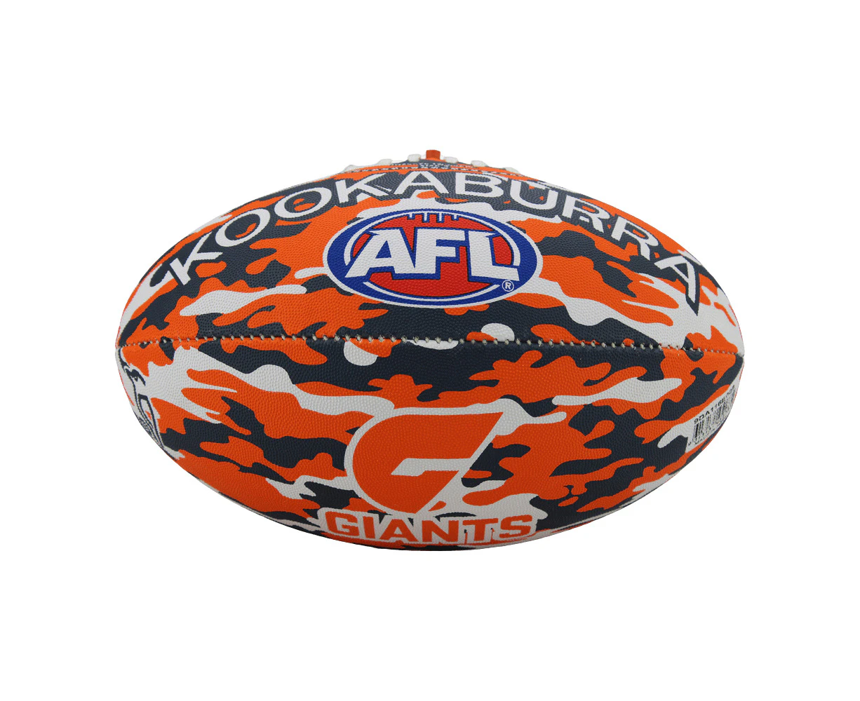 GWS Giants Size 5 Camo Football