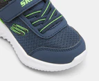 Skechers Toddler Boys' Bounder Trekzic Runners - Navy/Lime