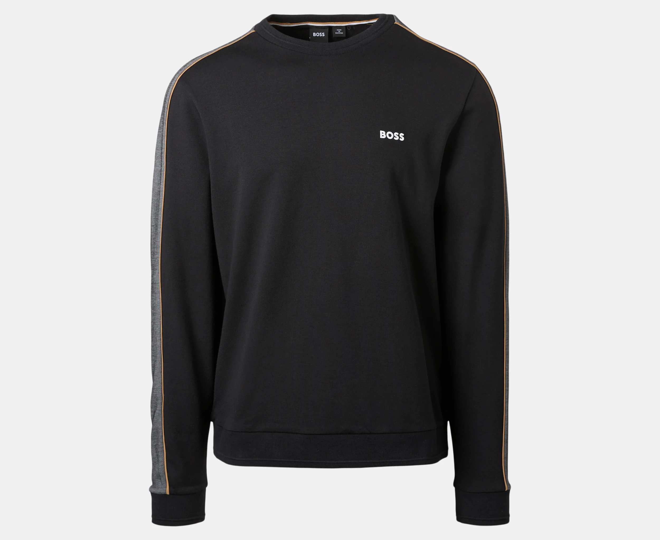 Hugo Boss Men's Tracksuit Sweatshirt - Black/Brown