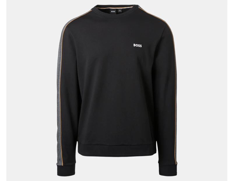 Hugo Boss Men's Tracksuit Sweatshirt - Black/Brown