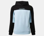 Calvin Klein Jeans Youth Boys' Terry Colourblock Hoodie - Keepsake Blue