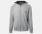 Hugo Boss Men's Mix & Match Full-Zip Hooded Jacket - Grey