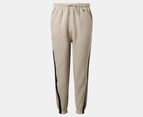 Calvin Klein Jeans Youth Boys' Pique Tape Joggers / Sweatpants - Plaza Taupe