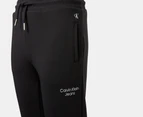 Calvin Klein Jeans Youth Boys' Stack Logo Sweatpants - Black