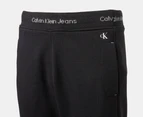 Calvin Klein Jeans Youth Boys' Intarsia Joggers / Sweatpants - Black