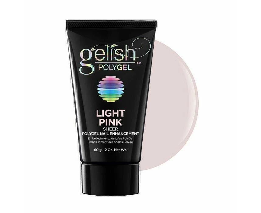 Gelish PolyGel - Gel Nail Light Pink 60g