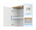 ALFORDSON Buffet Sideboard Cupboard Storage Cabinet Kitchen Hallway Doors White