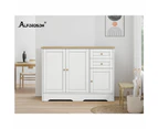 ALFORDSON Buffet Sideboard Cupboard Storage Cabinet Kitchen Hallway Doors White