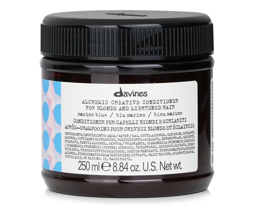 Davines Alchemic Creative Conditioner  # Marine Blue (For Blonde and Lightened Hair) 250ml/8.84oz