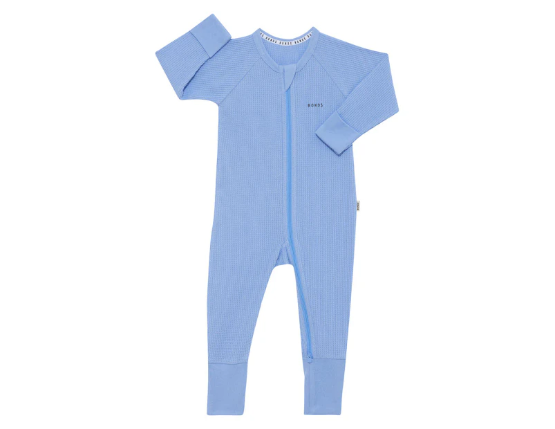 Bonds Baby Waffle Zippy Wondersuit - Sail Away