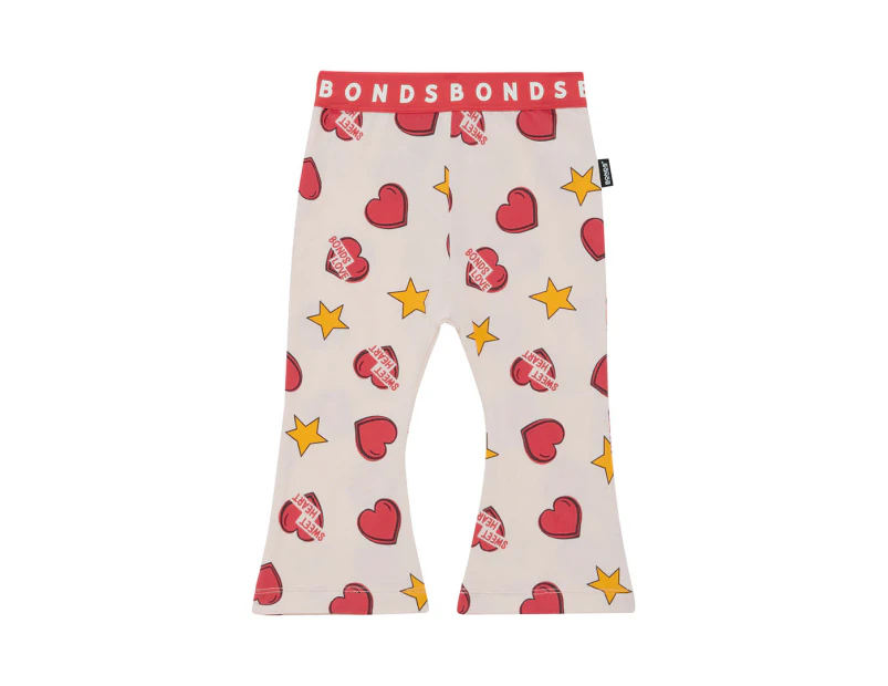 Bonds Baby Roomies Flared Leggings - Sweet Lovin'