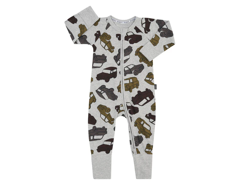 Bonds Baby Zip Wondersuit - Camo Car