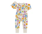 Bonds Baby Zip Wondersuit - Bonds Paper Sky