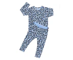 Bonds Toddler/Kids' Long Sleeve Tee & Leggings Pyjama Sleep Set - Leopard Dreaming