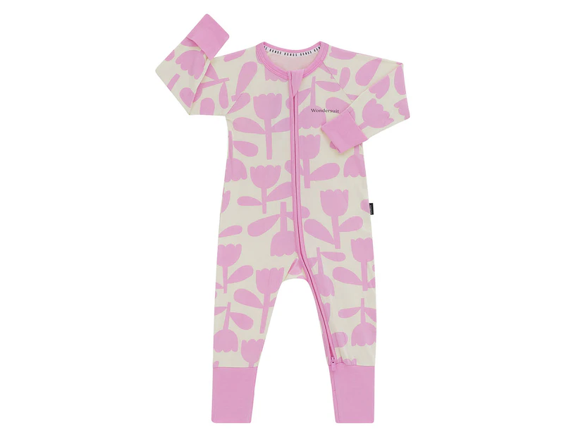 Bonds Baby Zip Wondersuit - Tulip Pop