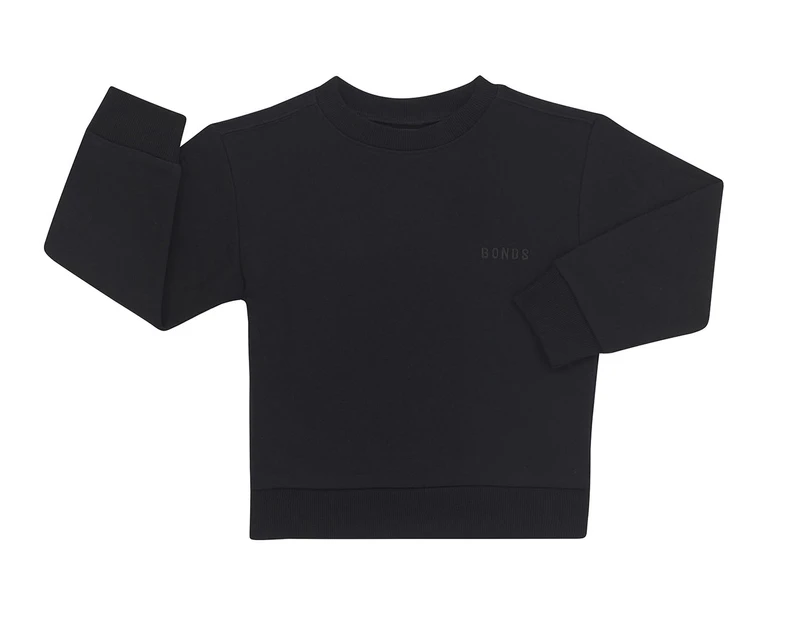 Bonds Baby Everday Fleece Pullover - Nu Black