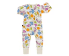 Bonds Baby Zip Wondersuit - Bonds Paper Sky