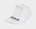 Adidas Unisex Cushioned Sportswear Low-Cut Socks 6-Pack - White/Black