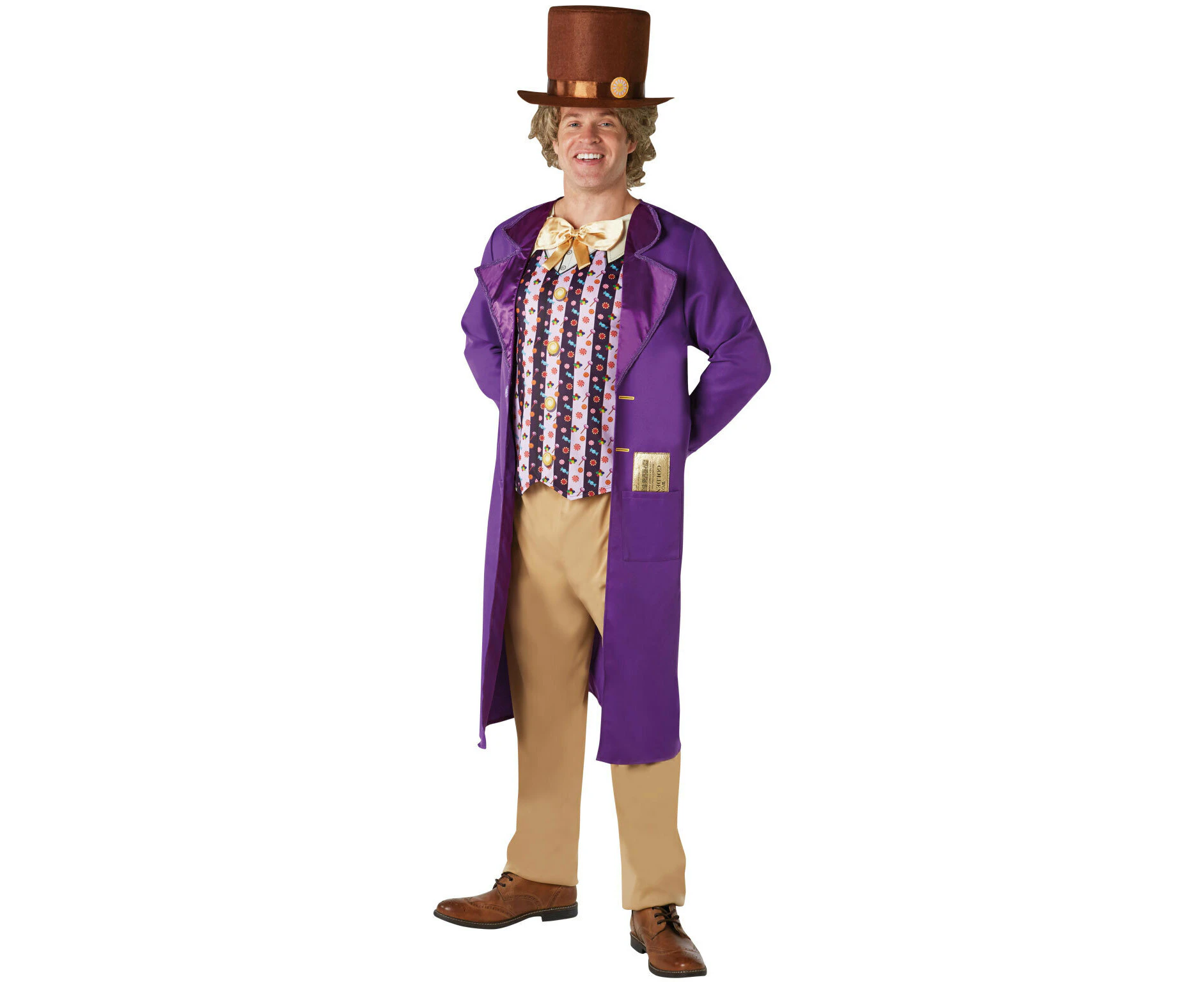 Willy Wonka Deluxe Mens Costume