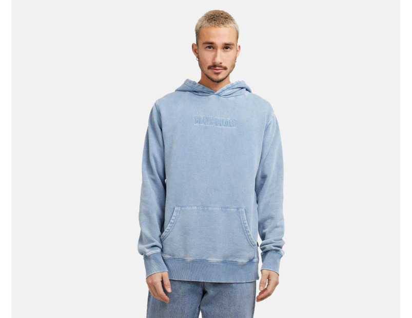 Silent Theory Men's Nerve Hoodie - Washed Blue