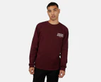 Silent Theory Men's Colosseum Crew - Burgundy