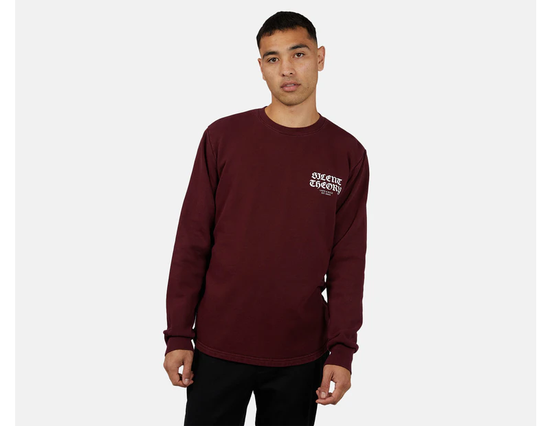 Silent Theory Men's Colosseum Crew - Burgundy