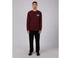 Silent Theory Men's Colosseum Crew - Burgundy