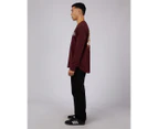 Silent Theory Men's Colosseum Crew - Burgundy