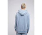 Silent Theory Men's Nerve Hoodie - Washed Blue