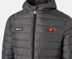 Ellesse Men's Lombardy Puffer Jacket - Dark Grey Marle