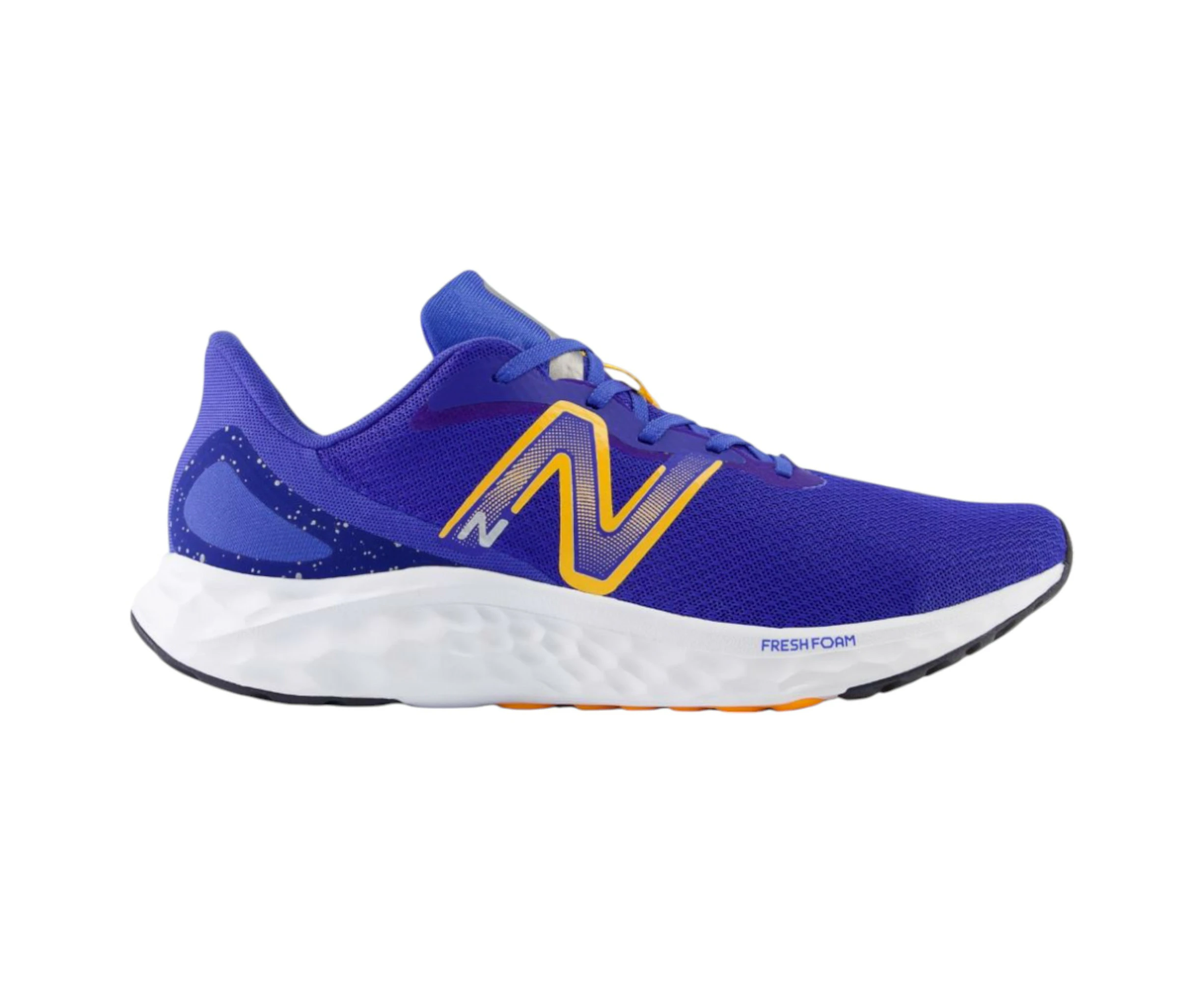 Mens New Balance Fresh Foam Arishi V4 Marine Blue Athletic Running Shoes