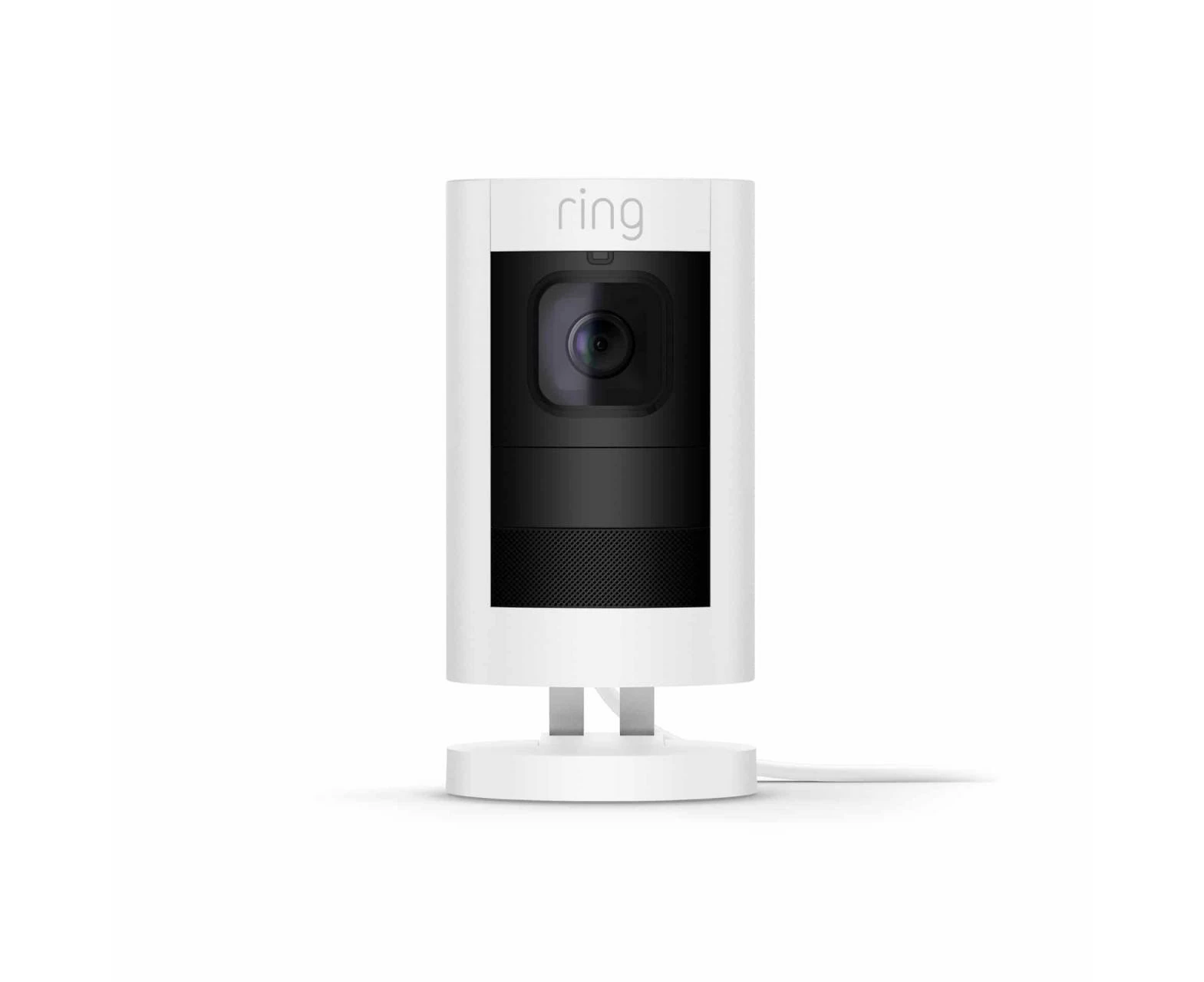 Ring Stick Up Cam Elite Wired Security Camera - White