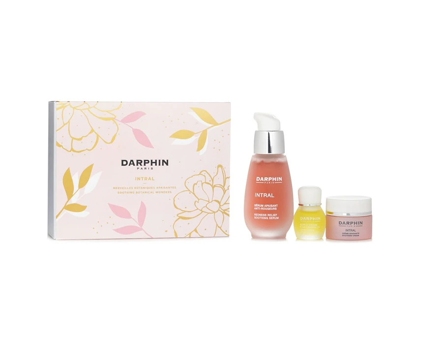 Darphin Intral Soothing Botanical Wonders Set: Soothing Serum 30ml+ Soothing Cream 5ml+ Chamomile Aromatic Care 4ml 3pcs