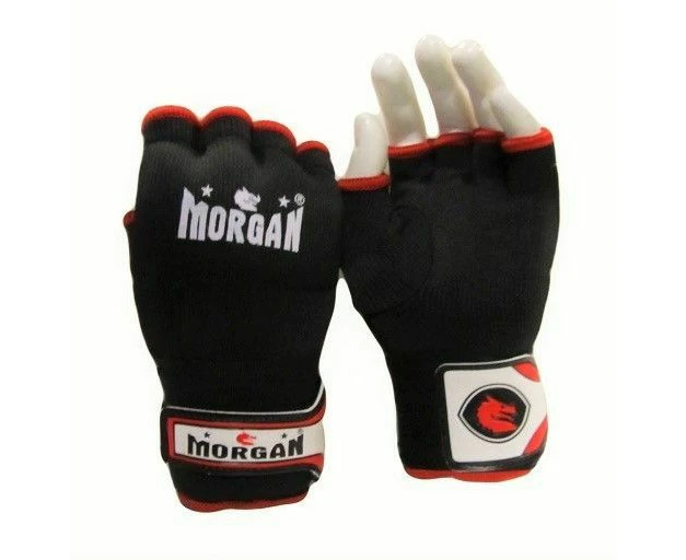 Morgan Elasticated Hand Wraps | Quick & Easy - Black