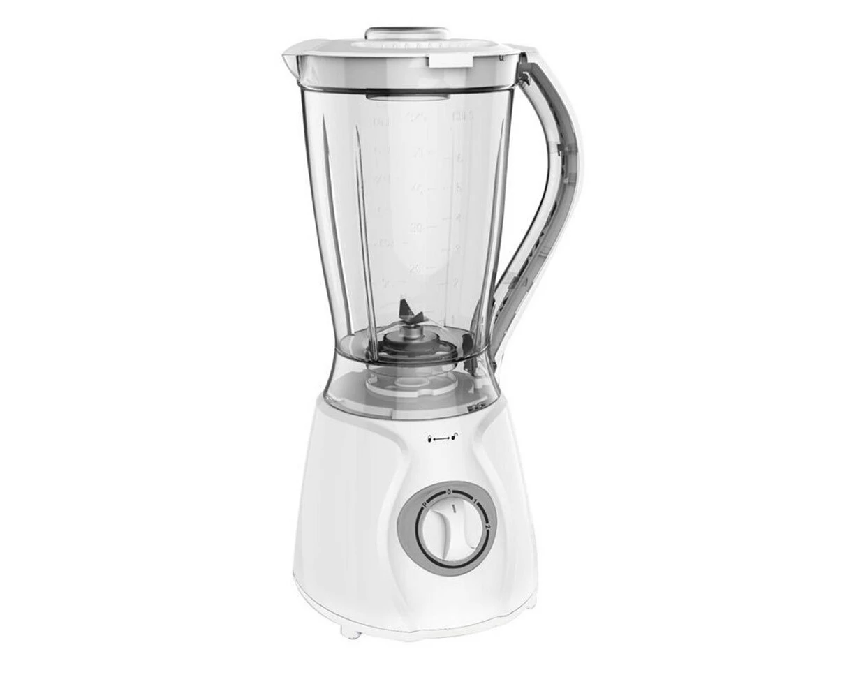 Maxim 1.5L 350W Countertop Electric Blender f/Smoothies/Fruits/Vegetable White