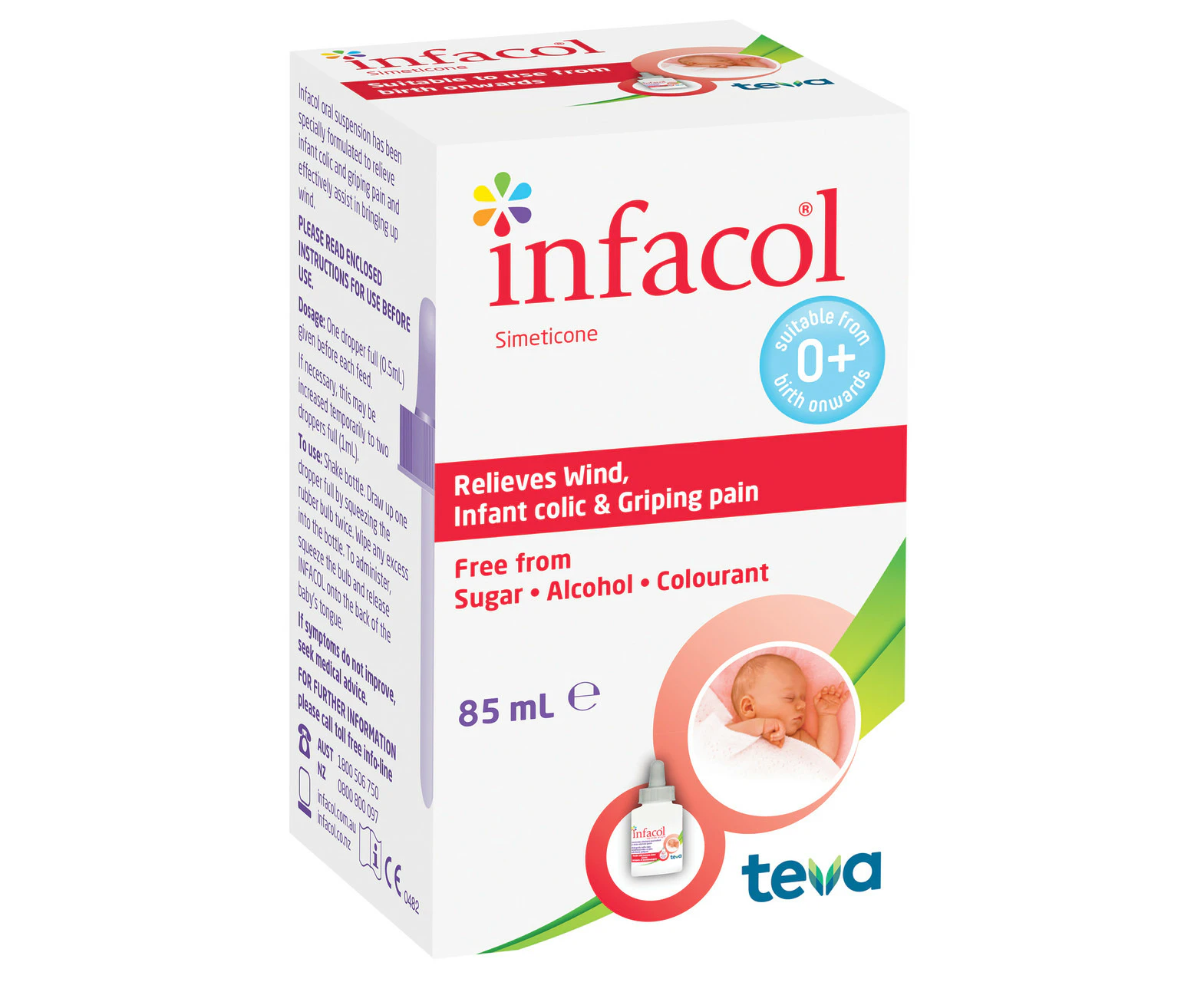 Infacol Simethicone 40mg Orange 85mL