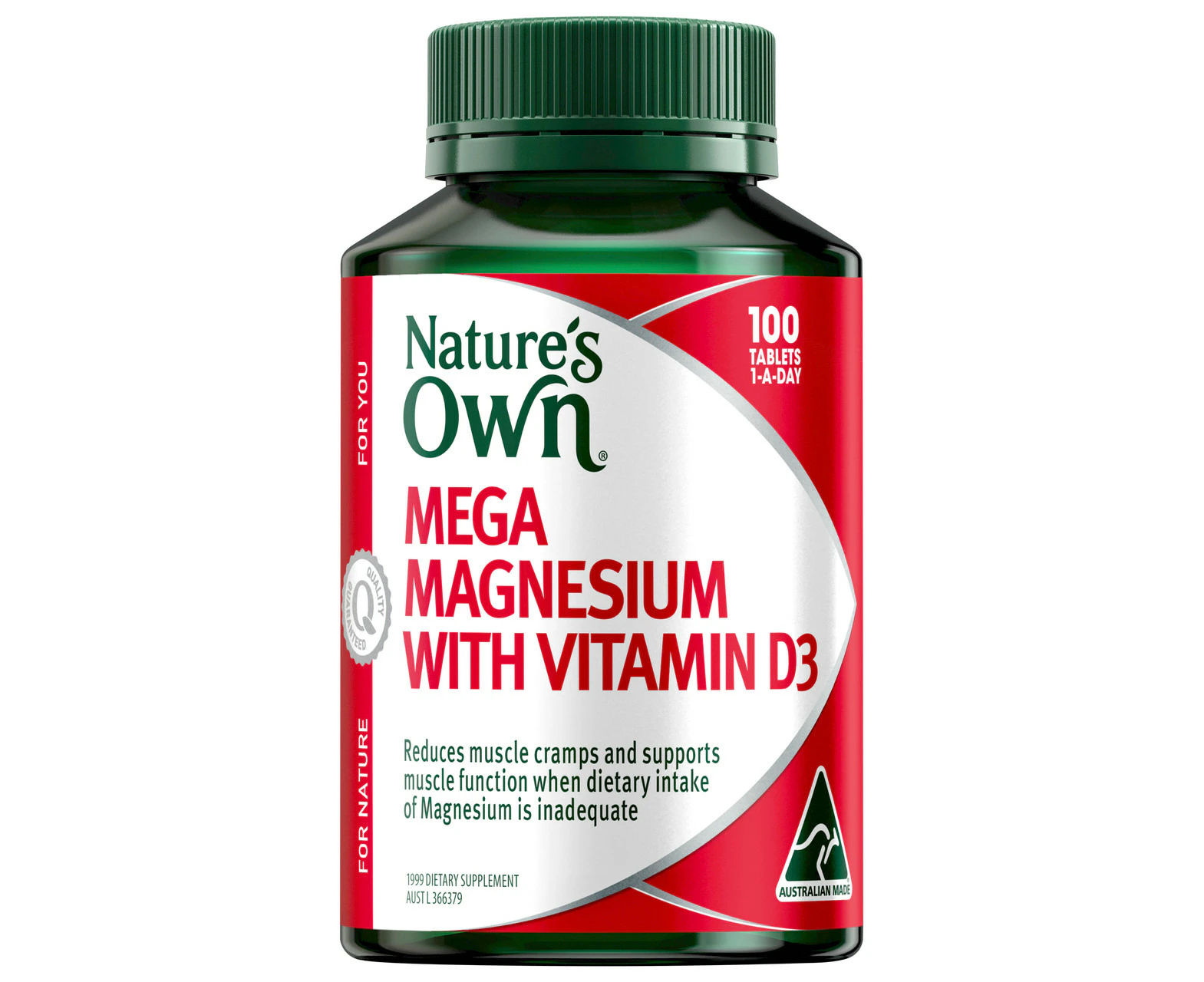 Nature's Own Mega Magnesium with Vitamin D3