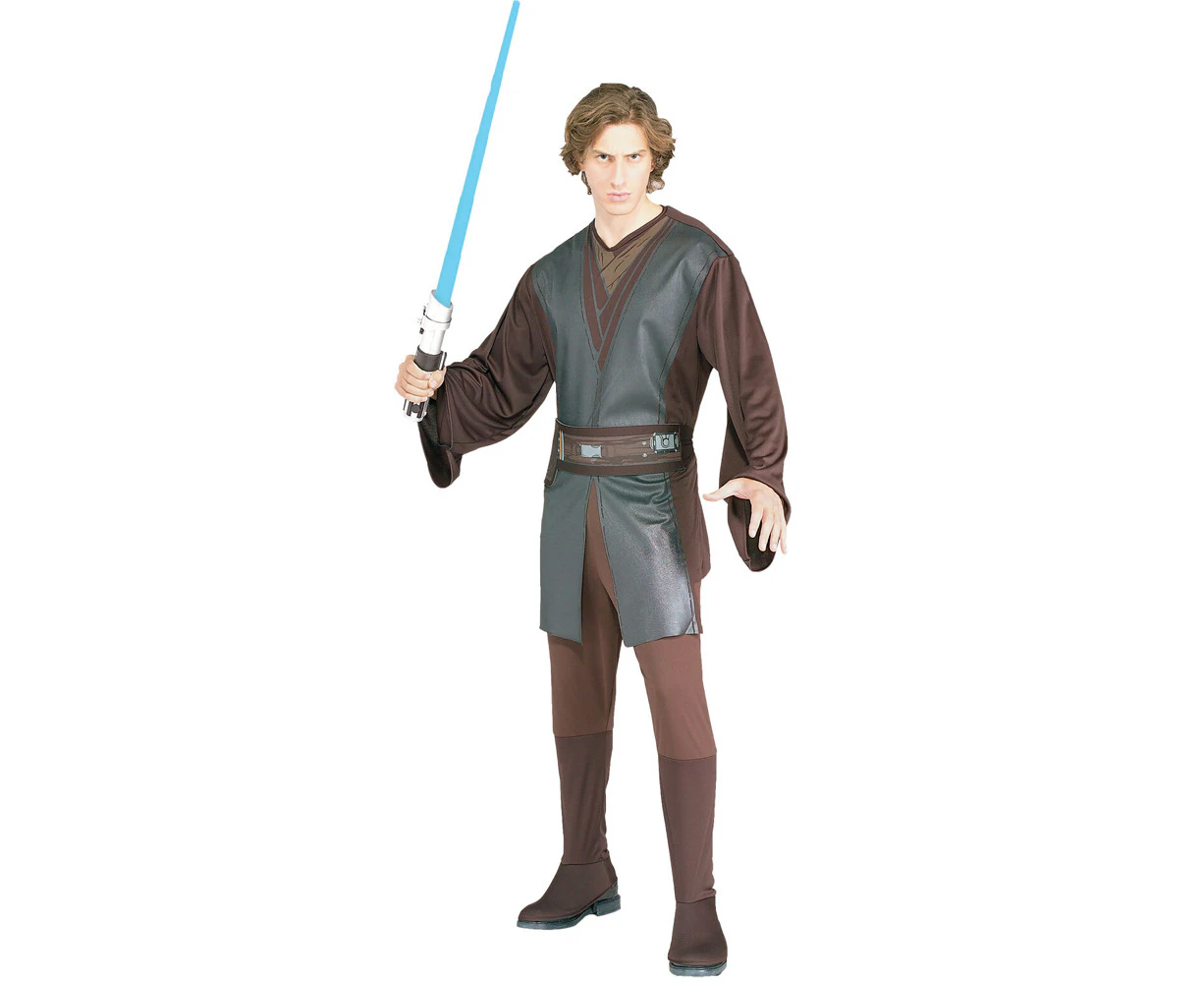 Star Wars XL Anakin Skywalker Costume Halloween/Party Dress Up Adult Men Cosplay