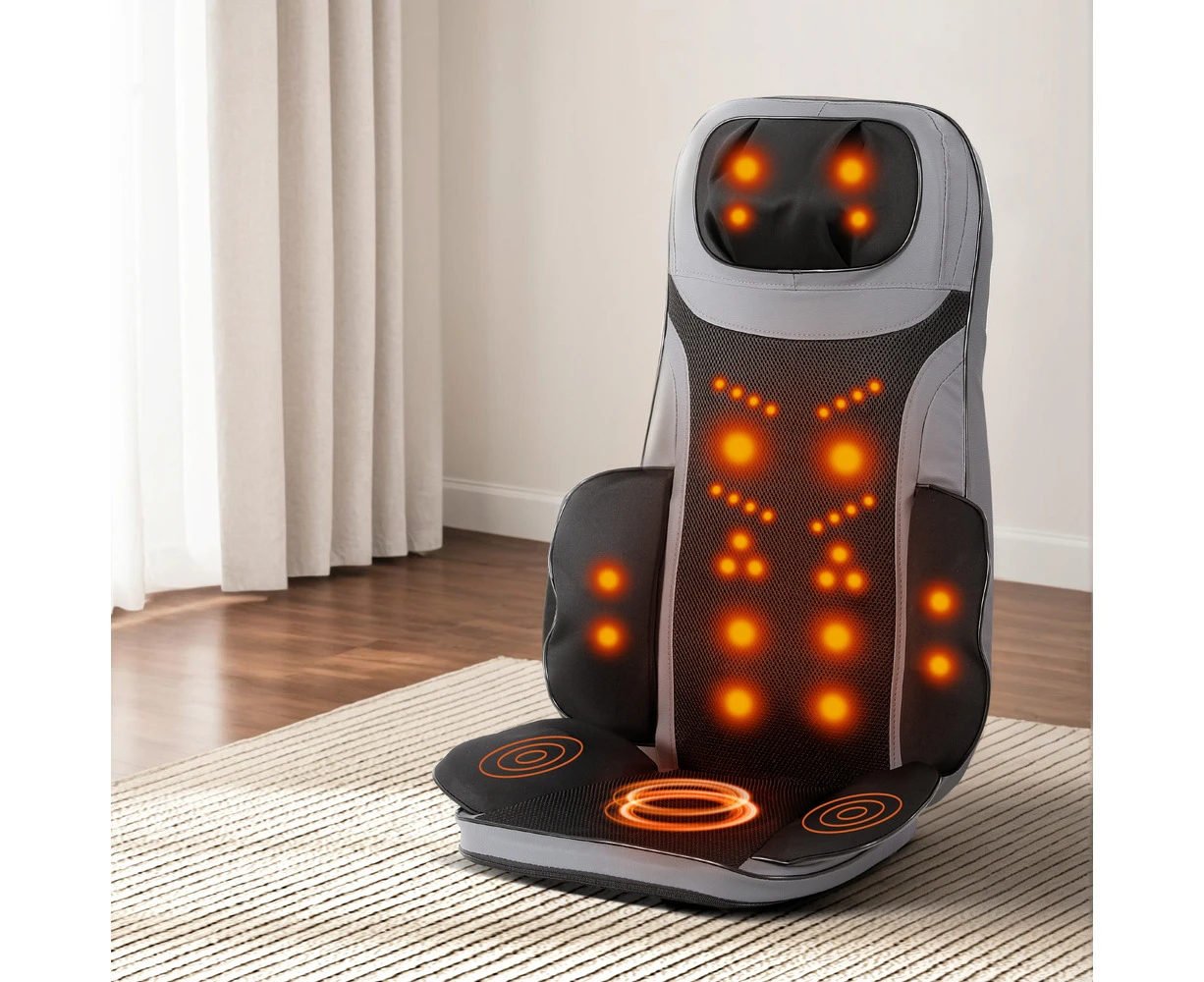 Livemor 8-nodes Full Back Massage Cushion Heating Massage Seats