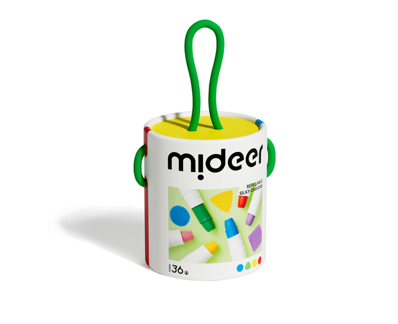 Mideer Silky Crayon for Kids - 36 Color