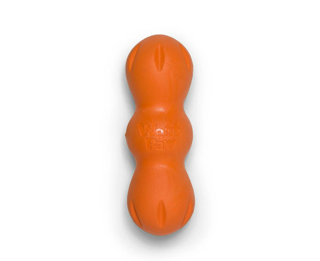 Rumpus Tough Fetch Stick Dog Toy (Orange) - Small