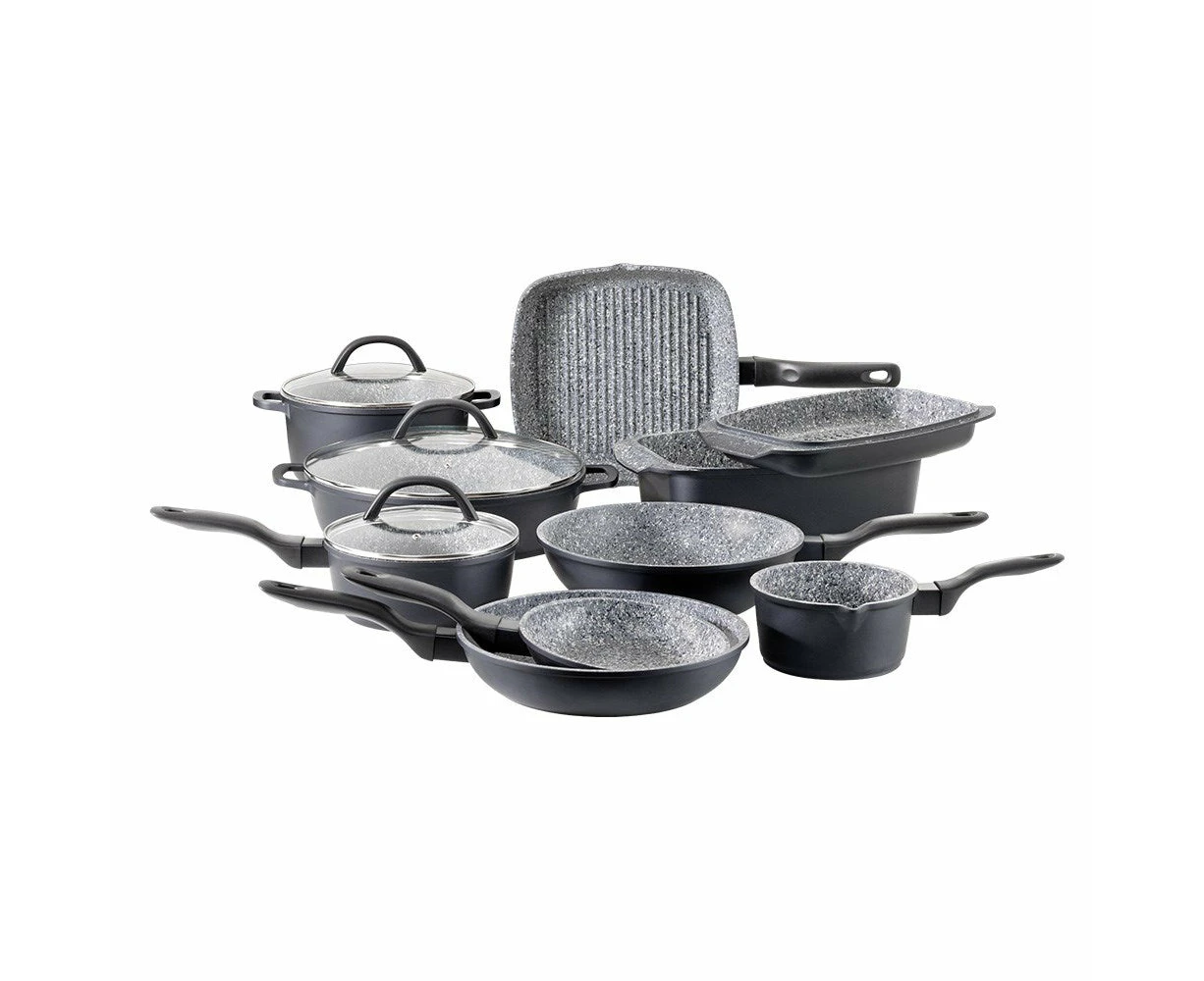 Baccarat STONEX2 10 Piece Ceramic Non Stick Cookware Set