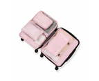 7 Piece Packing Cube, Pink - Anko