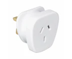 Adaptor, AU/NZ Plug to UK Socket, Triple Flat Pins - Anko