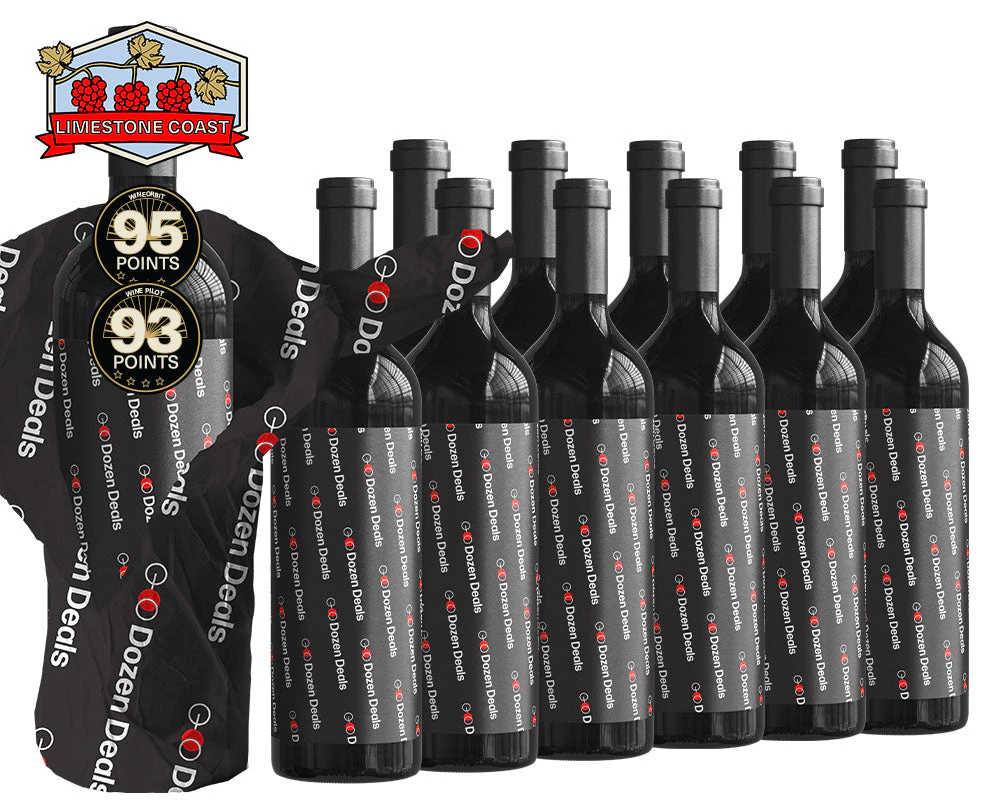 12 Pack - 95pt Secret Deal Limestone Coast Cabernet Sauvignon 2021