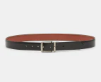 Tommy Hilfiger Men's Reversible Leather Belt - Black/Tan