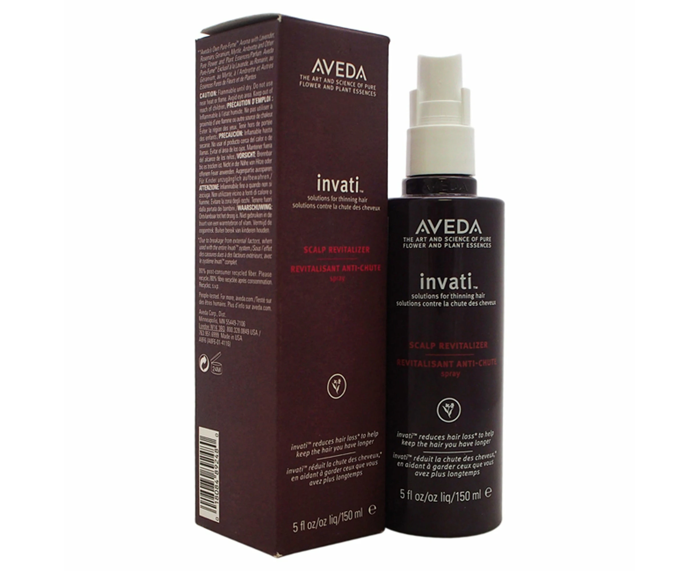 Invati Scalp Revitalizer by Aveda for Unisex - 5 oz Hair Spray