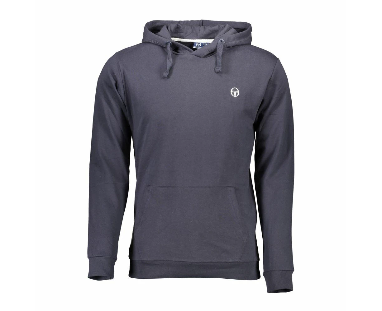 Sergio Tacchini Blue Cotton Men Sweater