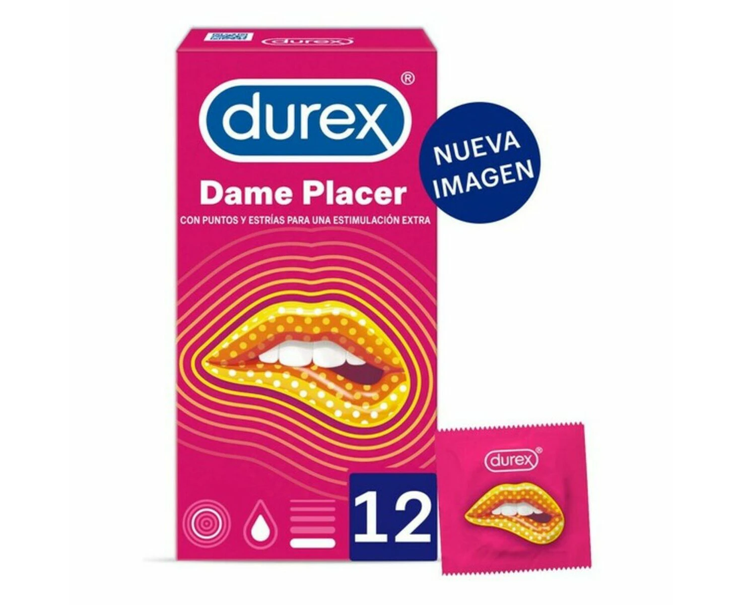 Condoms By Durex Dame Placer 12 Uds